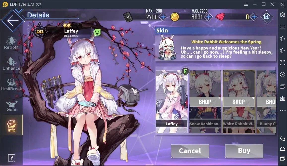 Azur Lane Laffey