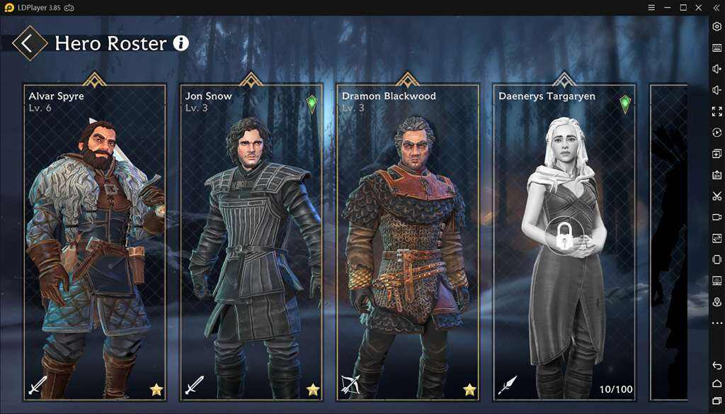 Collect Your Heroes Game Of Thrones