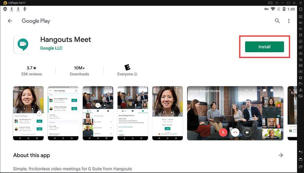 Download Hangouts Meet