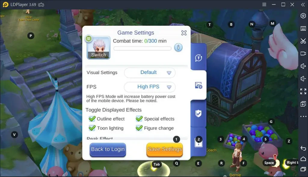 Game Settings For Ragnarok M Eternal Love