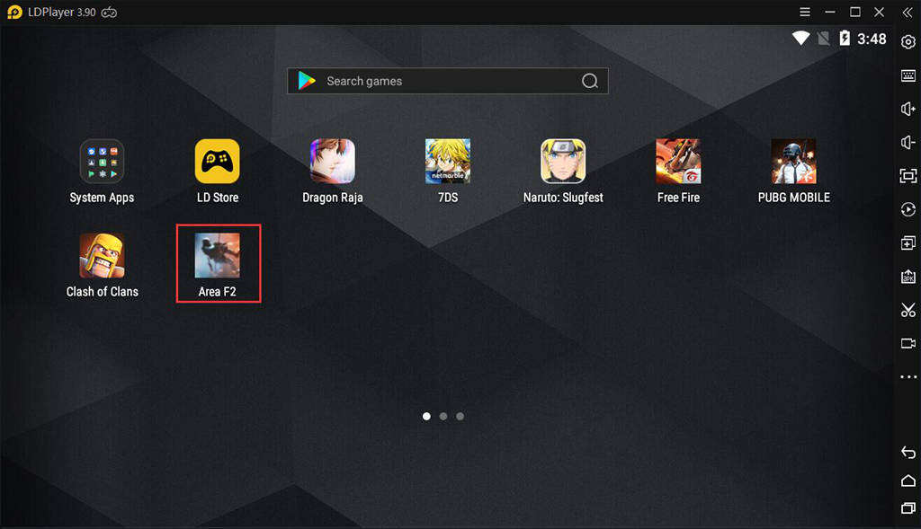 Install Area F2 on PC with LDPlayer