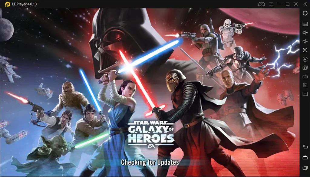 Open Star Wars Galaxy Of Heroes