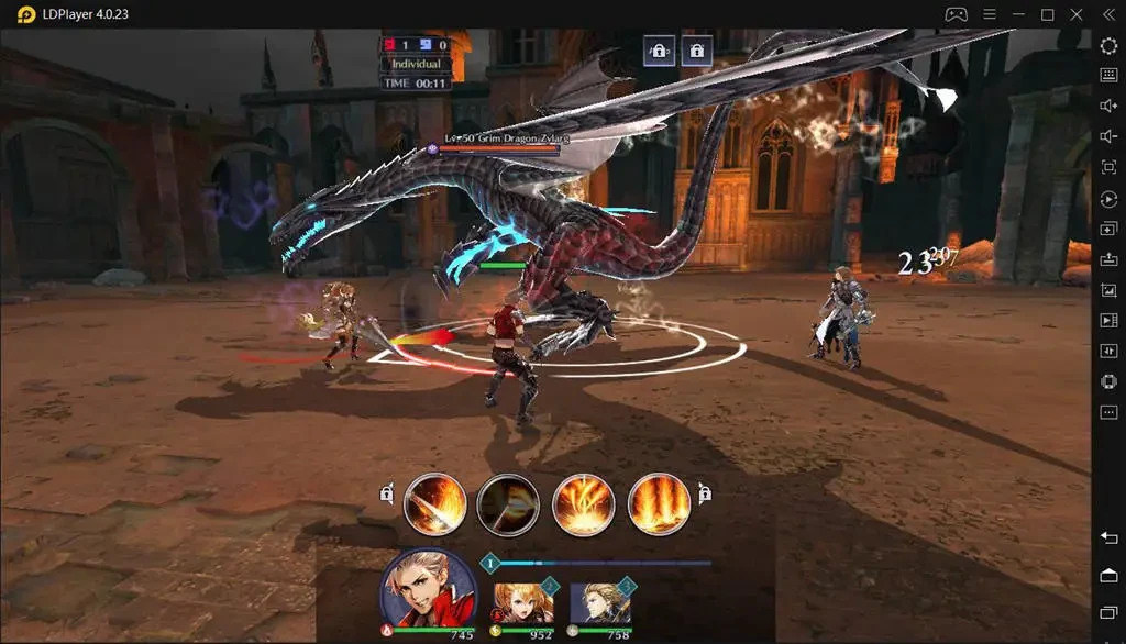 Play Blade XLord on PC with LDPlayer Landscape Mode