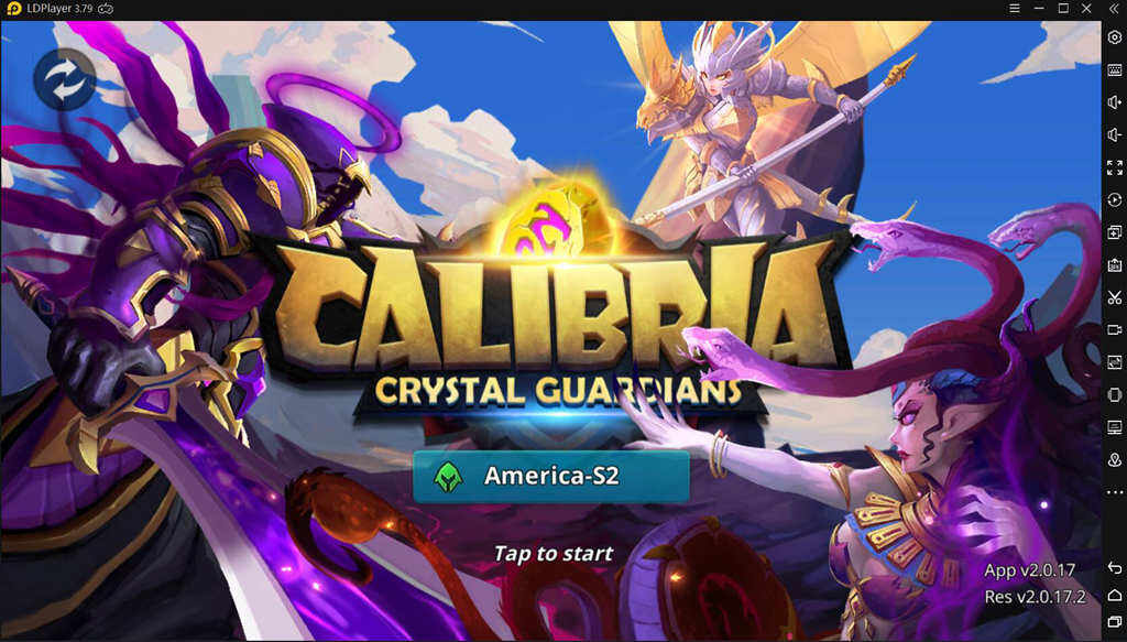 Play Calibria Crystal Guardians on PC