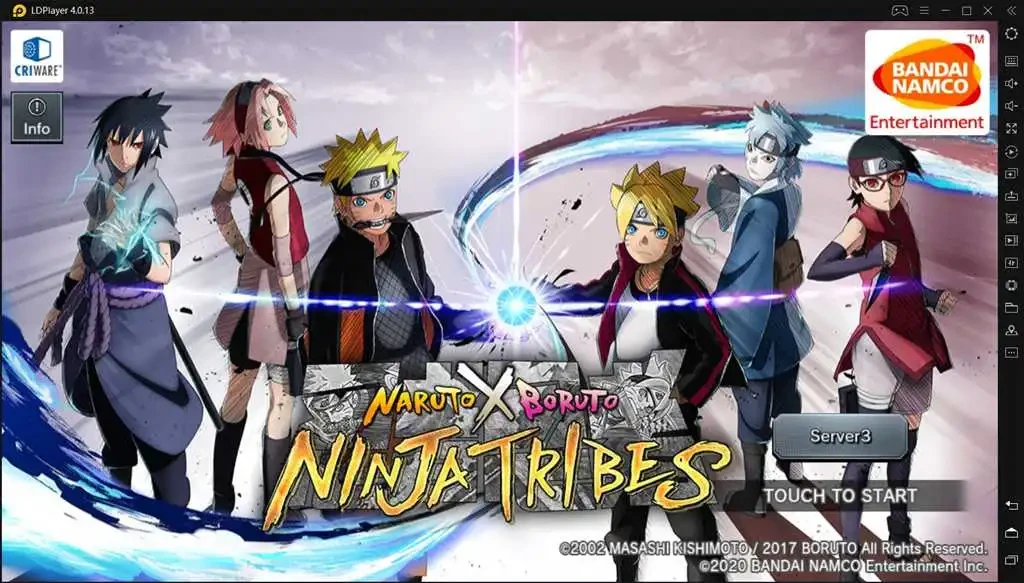 Play NARUTO BURUTO NINJA TRIBES on PC