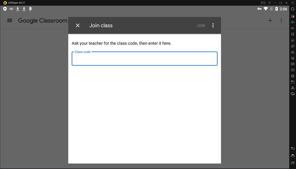 Run Google Classroom