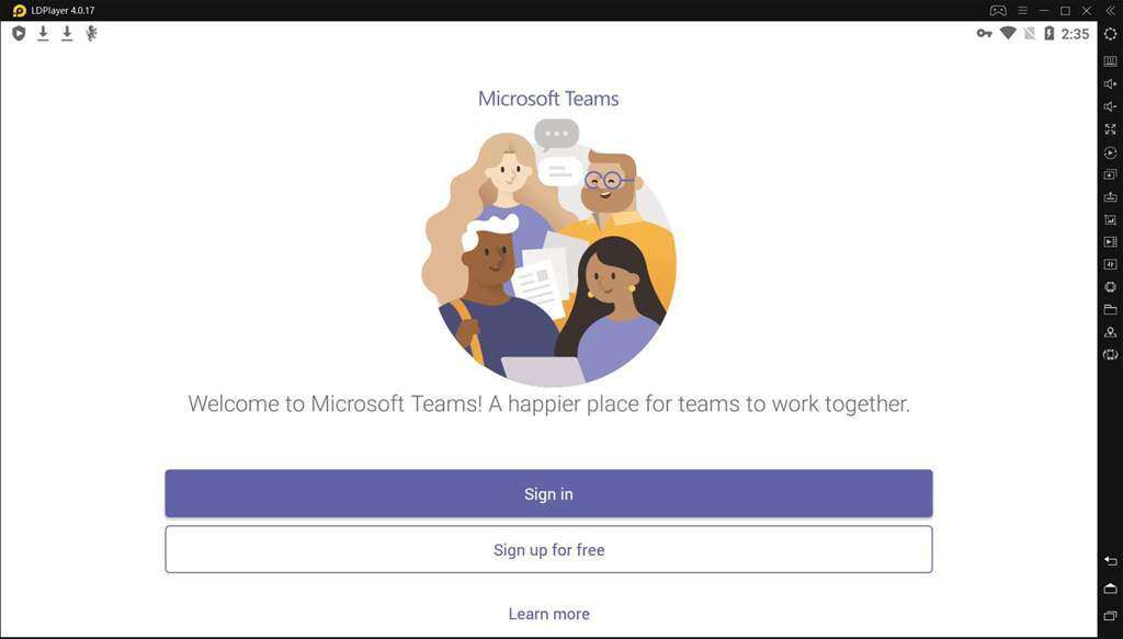 Run Microsoft Team
