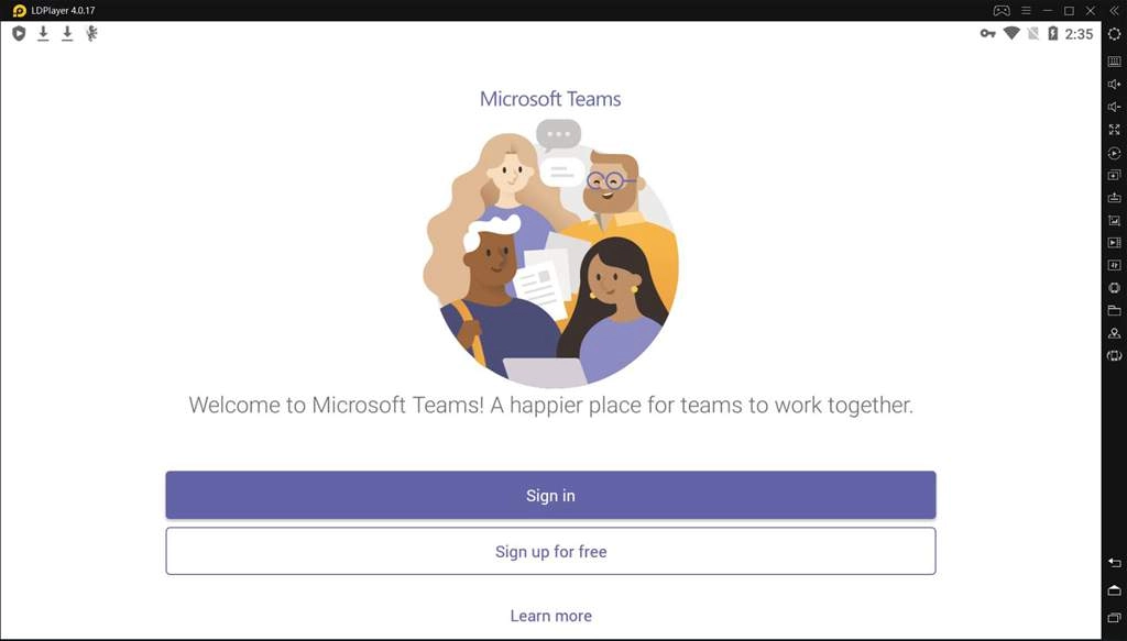 Run Microsoft Team