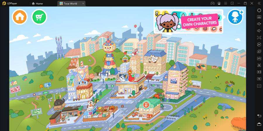 دليل Toca Life World للمبتدئ ولعبها على جهاز الكمبيوتر