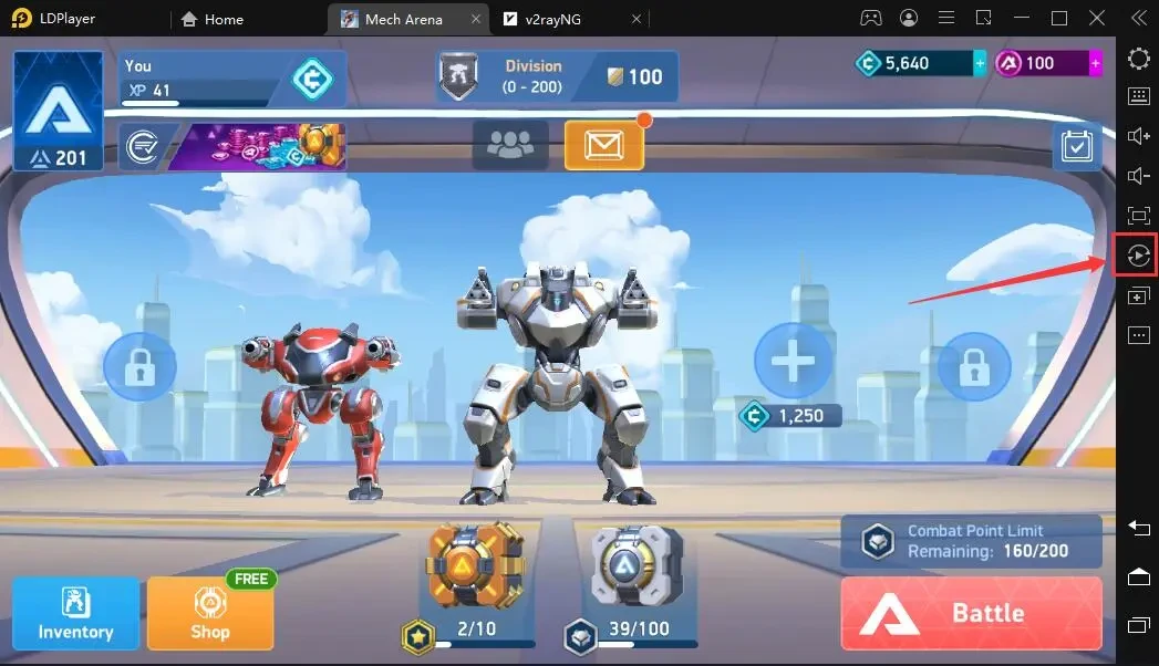 أفضل إعداد للعب Mech Arena: Robot Showdown على الكمبيوتر باستخدام LDPlayer