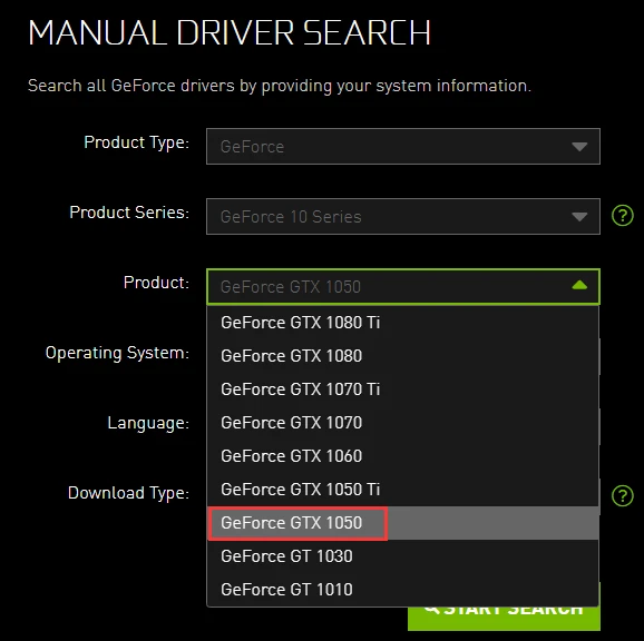 حل مشكلة الصورة المكسورة بعد ترقية إصدار برنامج تشغيل NVIDIA إلى 442.74