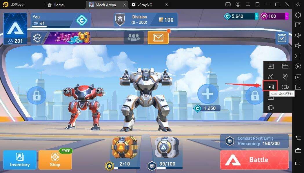 أفضل إعداد للعب Mech Arena: Robot Showdown على الكمبيوتر باستخدام LDPlayer