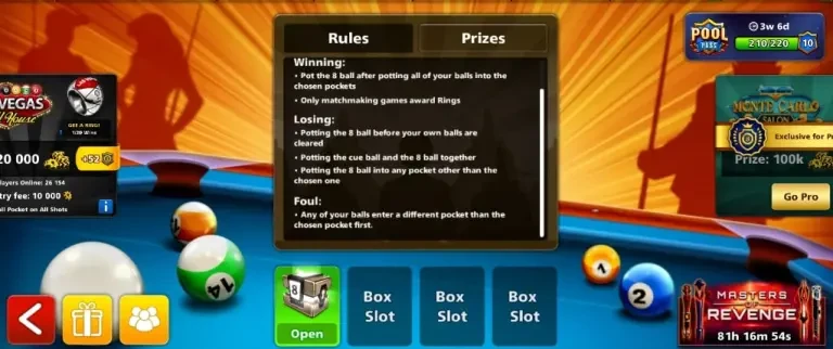 نصائح وحيل لإتقان لعبة 8 Ball Pool 