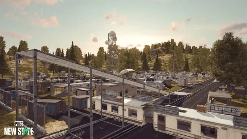 مواقع الخريطة في لعبة PUBG : New State