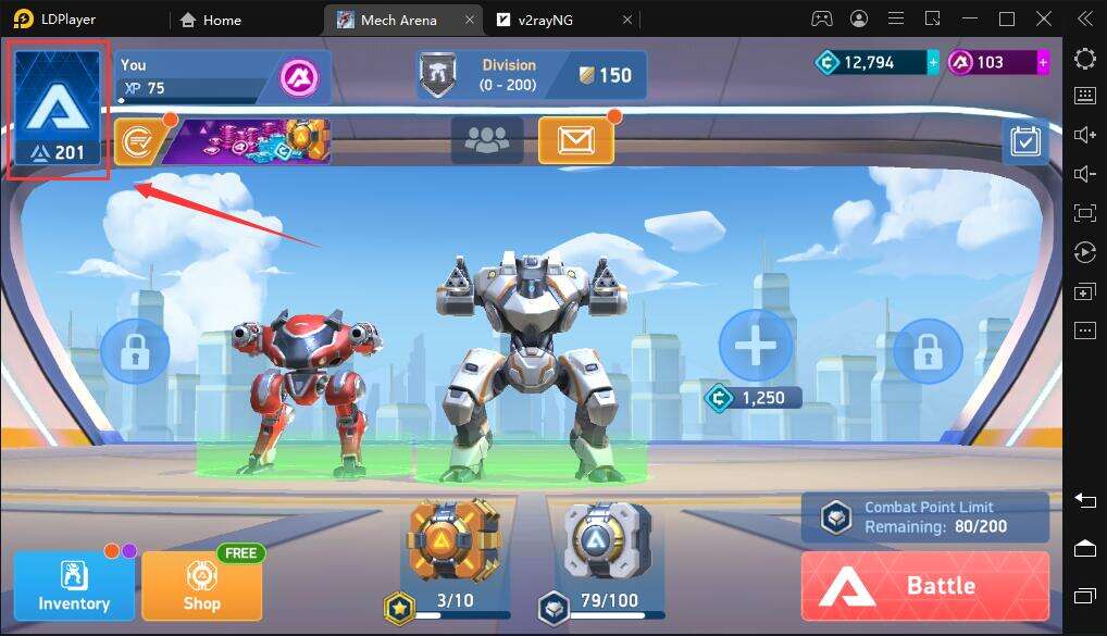 كيف تلعب Mech Arena: Robot Showdown على جهاز الكمبيوتر وبسرعة 90FPS مع LDPlayer