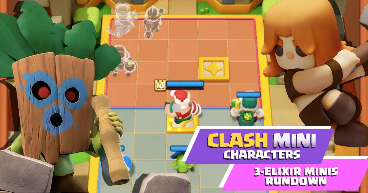 Clash Mini: دليل المستويات والأبطال