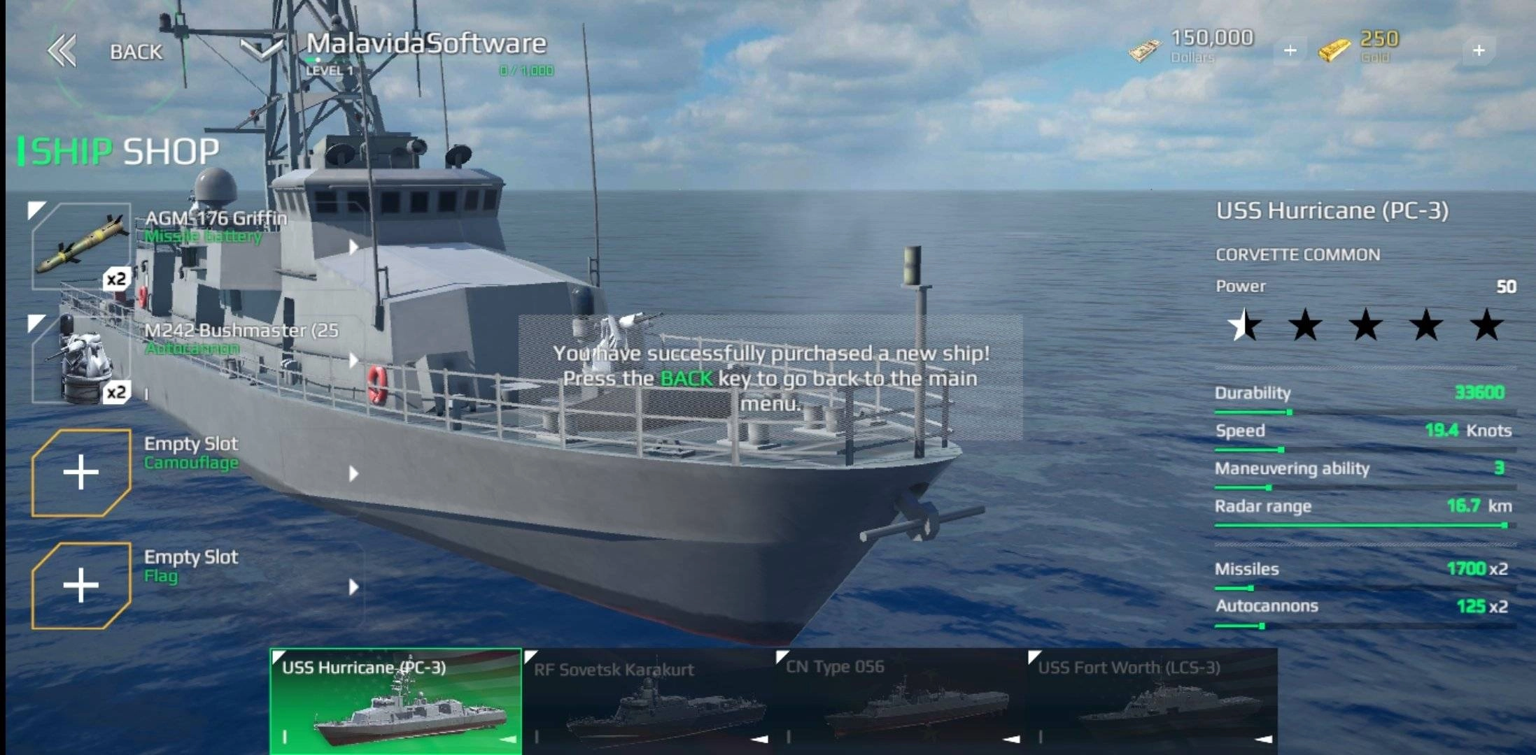 نصائح عامة في لعبة Modern Warships