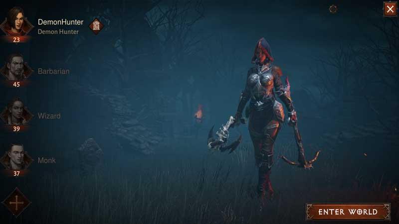 Diablo Immortal متاحة قريبًا على متاجر الهاتف الجوال: تعرف على فئات الشخصيات ومهارتهم الخاصة