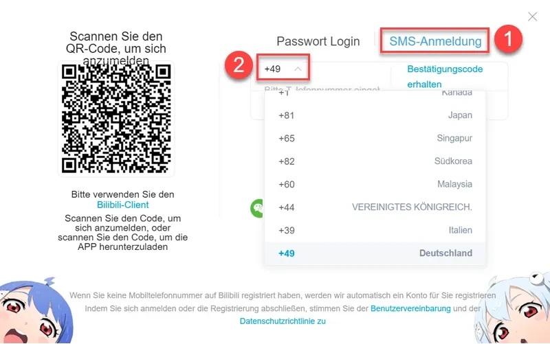 Wie man ein Bilibili-Konto zum Spielen der nur in China verfügbaren Spiele registriert 2022?