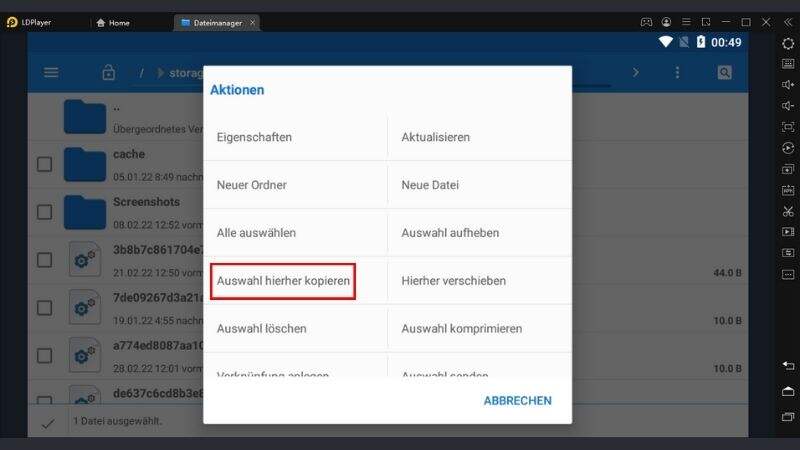 Wie man APK-Dateien von installierten Spielen oder Anwendungen erhält