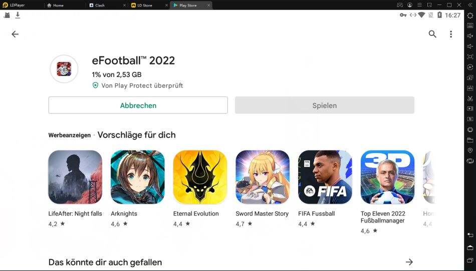 Wie spielt man Efootball 2022 auf PC