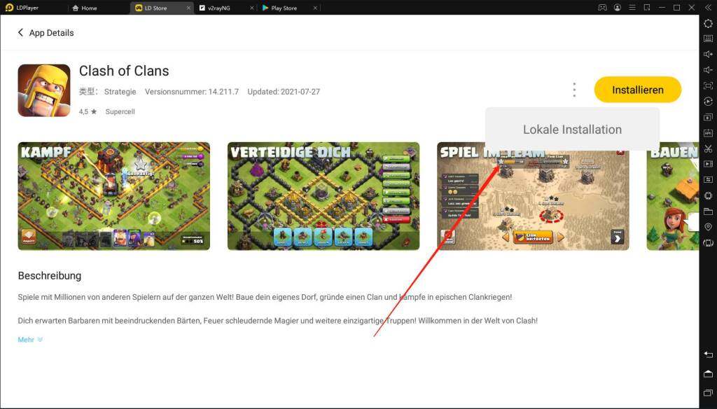 Die Inkompatibilität zwischen deinem PC und der Version auf Play Store
