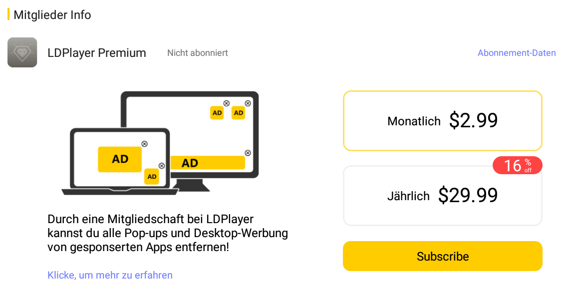 Einführung zu LD Premium