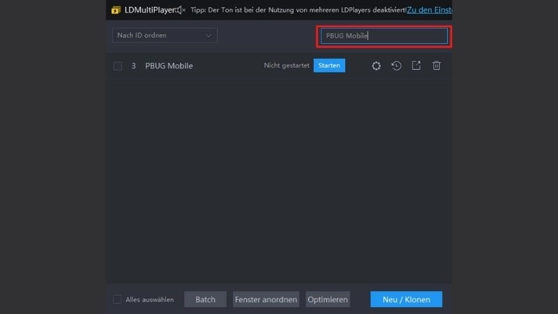 Wie verwende ich den Multi-Instanz-Manager?