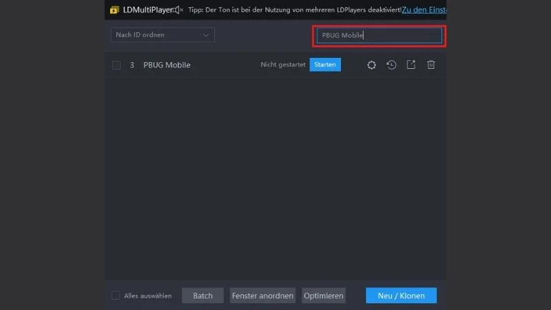 Wie verwende ich den Multi-Instanz-Manager?