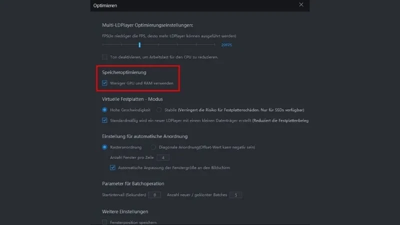 Hohe FPS/Grafik Setup Guide für Android-Emulatoren