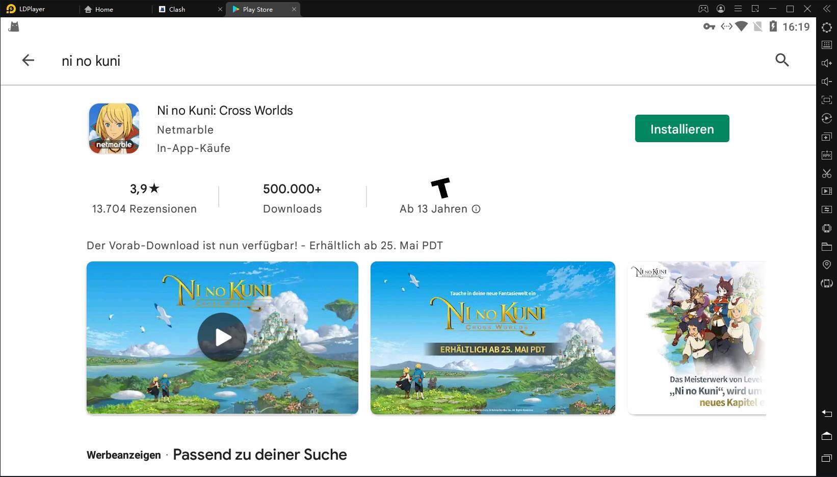 Wie spielt man Ni no Kuni: Cross Worlds auf PC