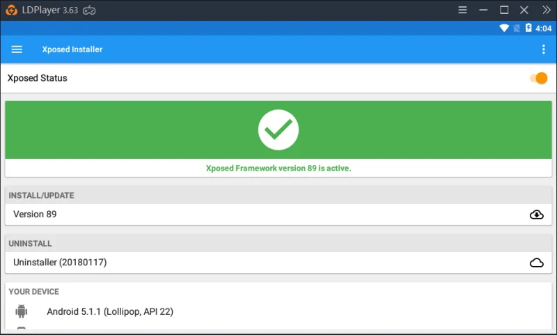 Xposed Installer auf deinem LDPlayer einrichten