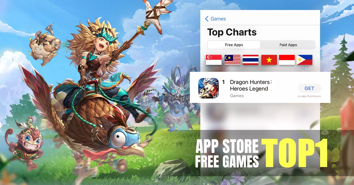 Dragon Hunters: Heroes Legend has arrived on all platforms! Join the millions who have already pre-ordered to start a brand new adventures!