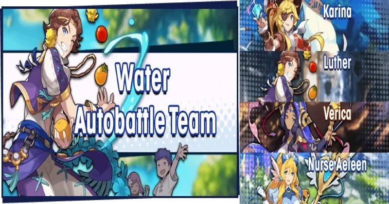 Dragalia Lost Team Building Water Team