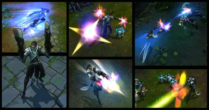 LOL Wild Rift Lucian Skills