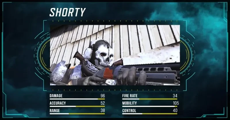 COD Mobile Shorty Shotgun Stats