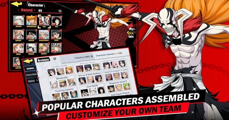 bleach eternal soul characters