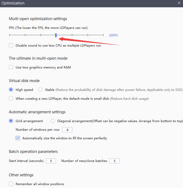 How to Use FPS Settings Offered by LDPlayer