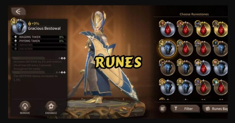 Magnum Quest Recommended Runes and Sets-Runes