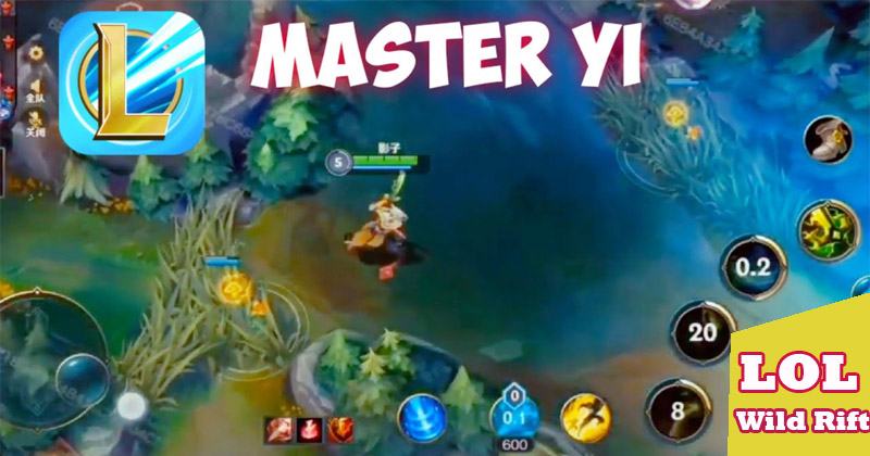 League of Legends Wild Rift Master Yi Gameplay