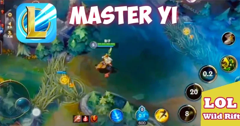 League of Legends Wild Rift Master Yi Gameplay