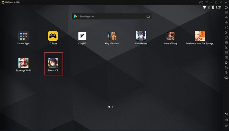 Install SINoAlice on your emulator