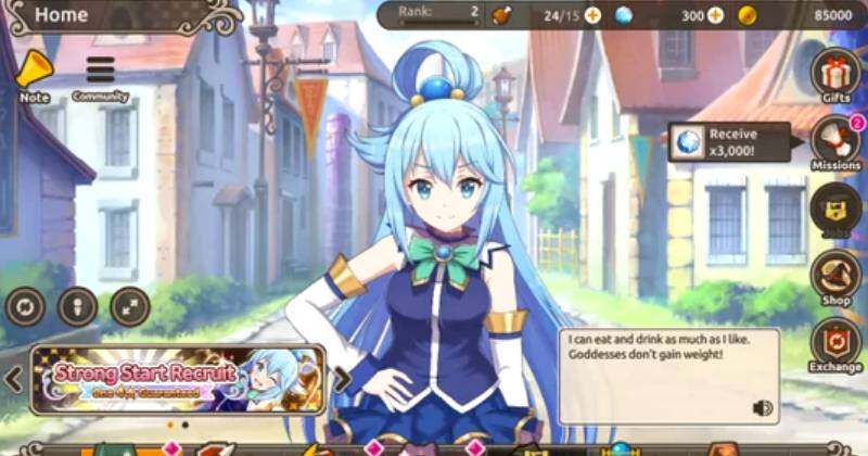 KonoSuba Fantastic Days Beginner Missions