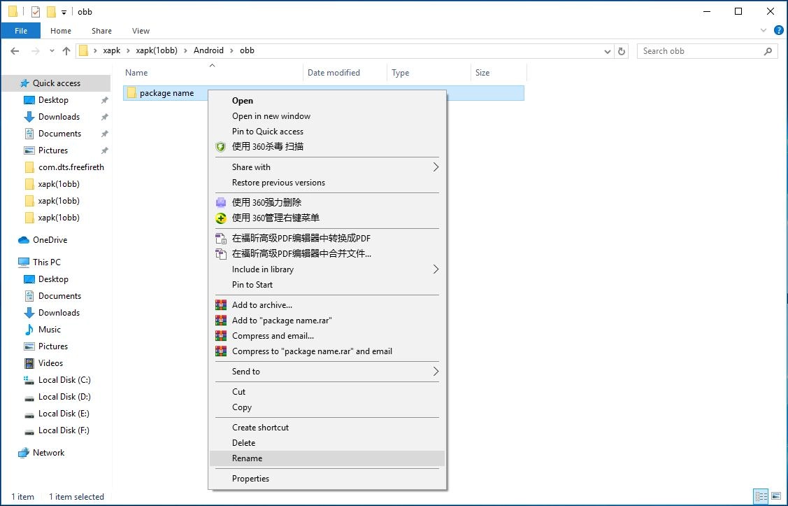 How to form a XAPK file