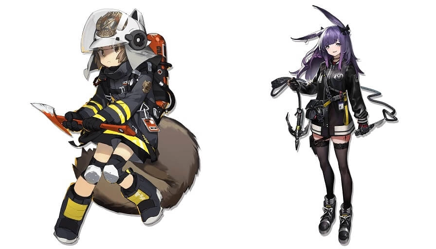 Shaw and Rope Arknights