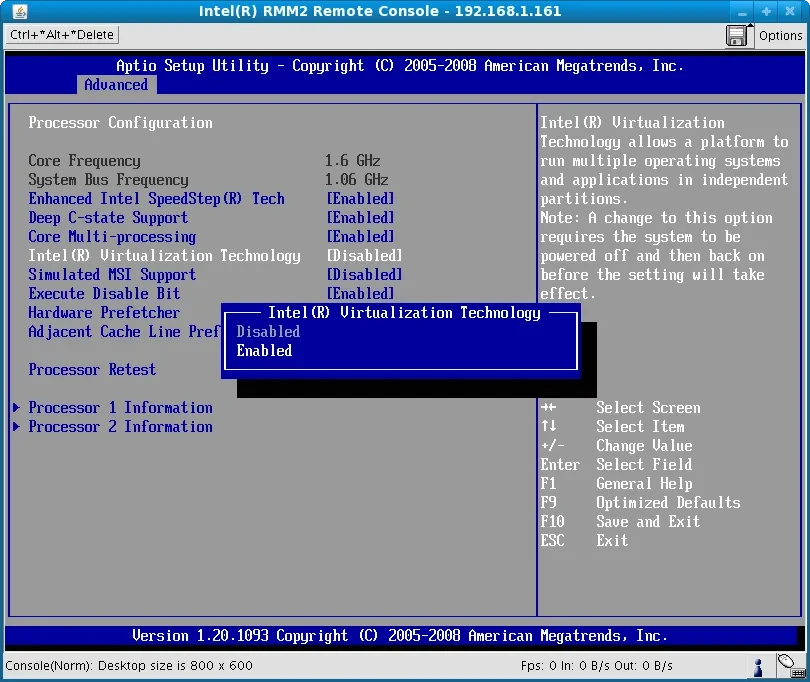 How to enable VT (Virtualization Technology)