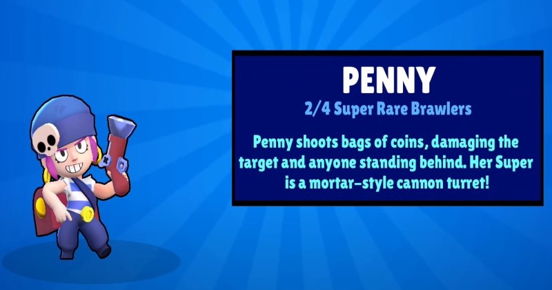 Penny Brawl Stars Guide (Overview, Stats, Abilities and Tips)