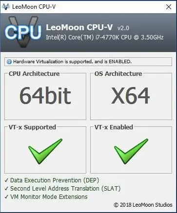 How to enable VT (Virtualization Technology)