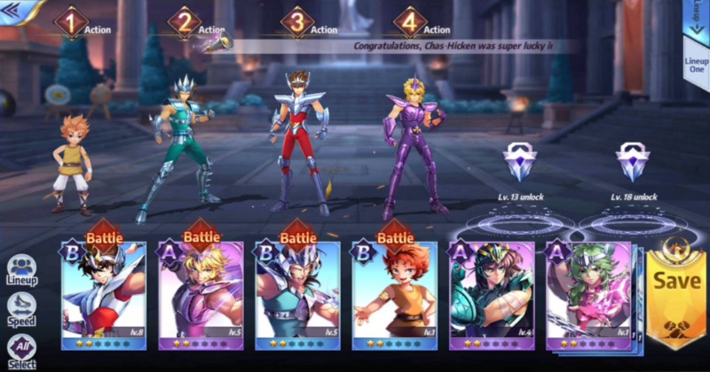 How to go Pro in Saint Seiya Awakening: Knights of the Zodiac