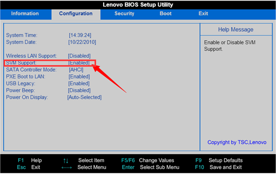 Enable VT (Virtualization Technology) on Lenovo desktop and laptop through BIOS